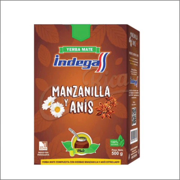 Indega manzanilla anís 500g